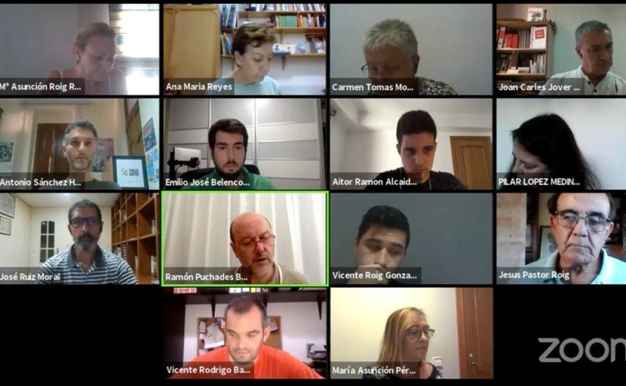 La última sesión plenaria celebrada de manera telemática. 