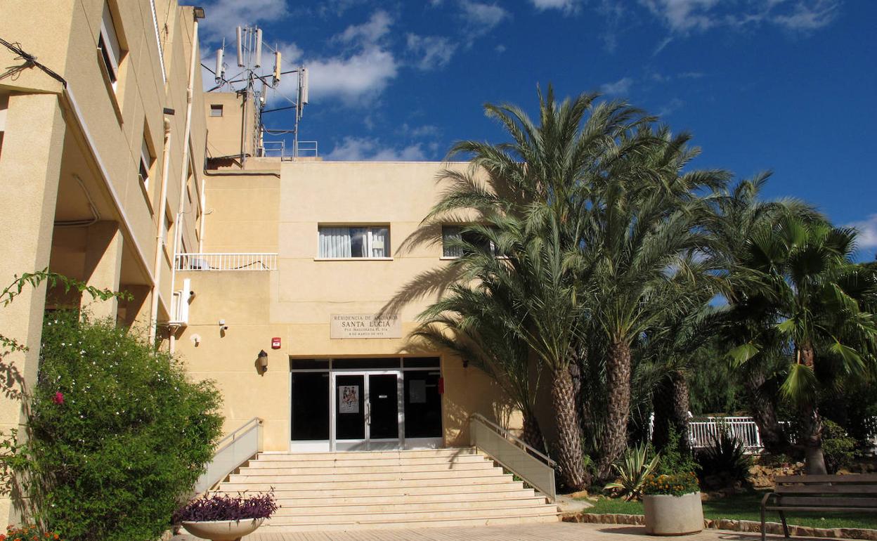 La residencia de ancianos de Santa Llúcia, en Dénia. 