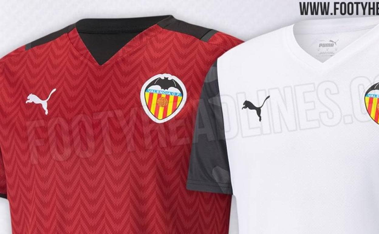 Camisetas Valencia CF 2021-2022, Filtran las camisetas del Valencia para  la próxima temporada