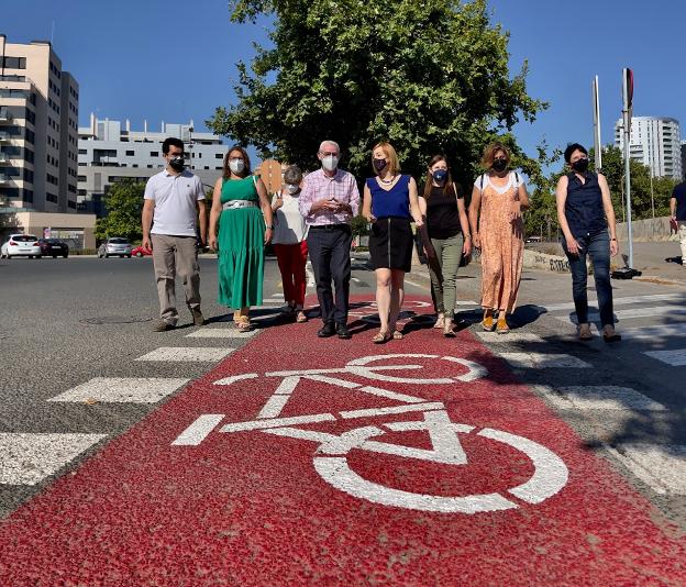 Finaliza la conexión del carril bici de la avenida de la Horchata y la Ronda Nord