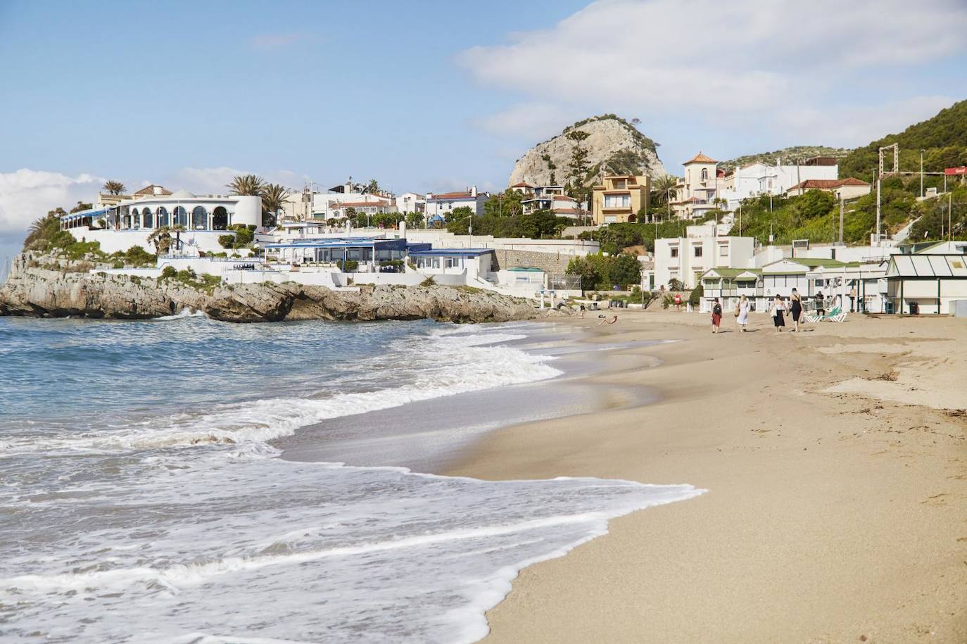 Playa de Garraf (Sitges). 