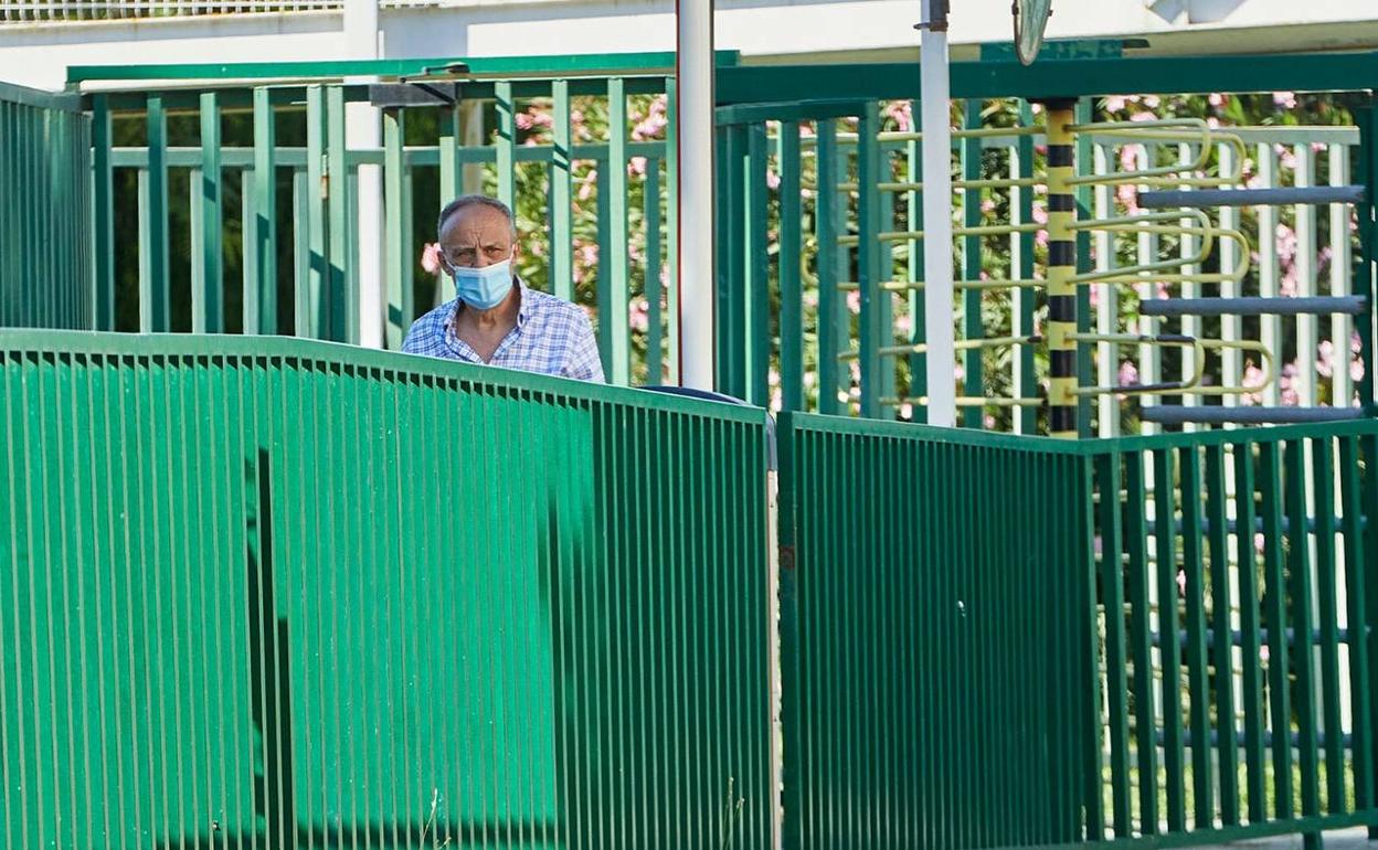 Rafa Rubio, en una citación en la Ciudad de la Justicia de Valencia. 