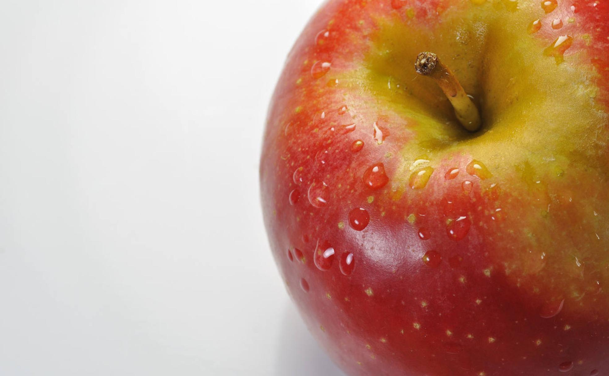 La manzana, una de las frutas más saludables. 