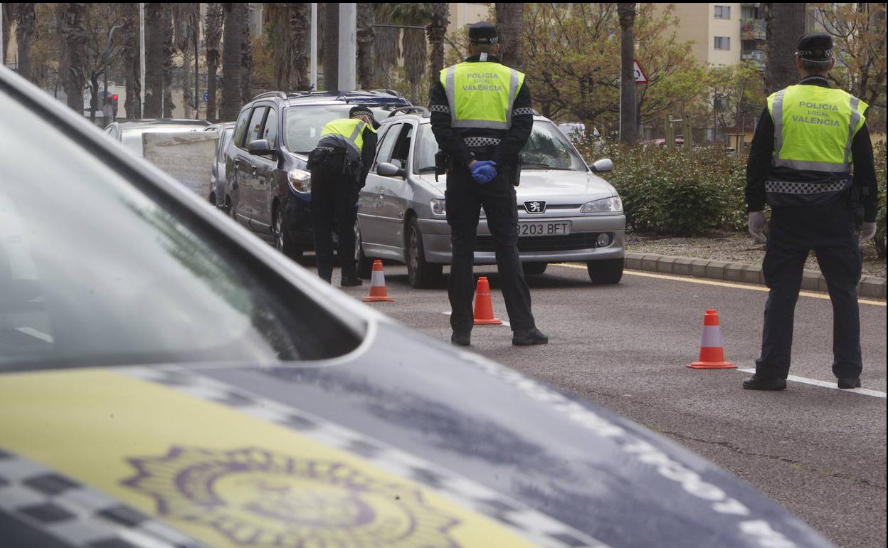 Policía Local de Valencia.