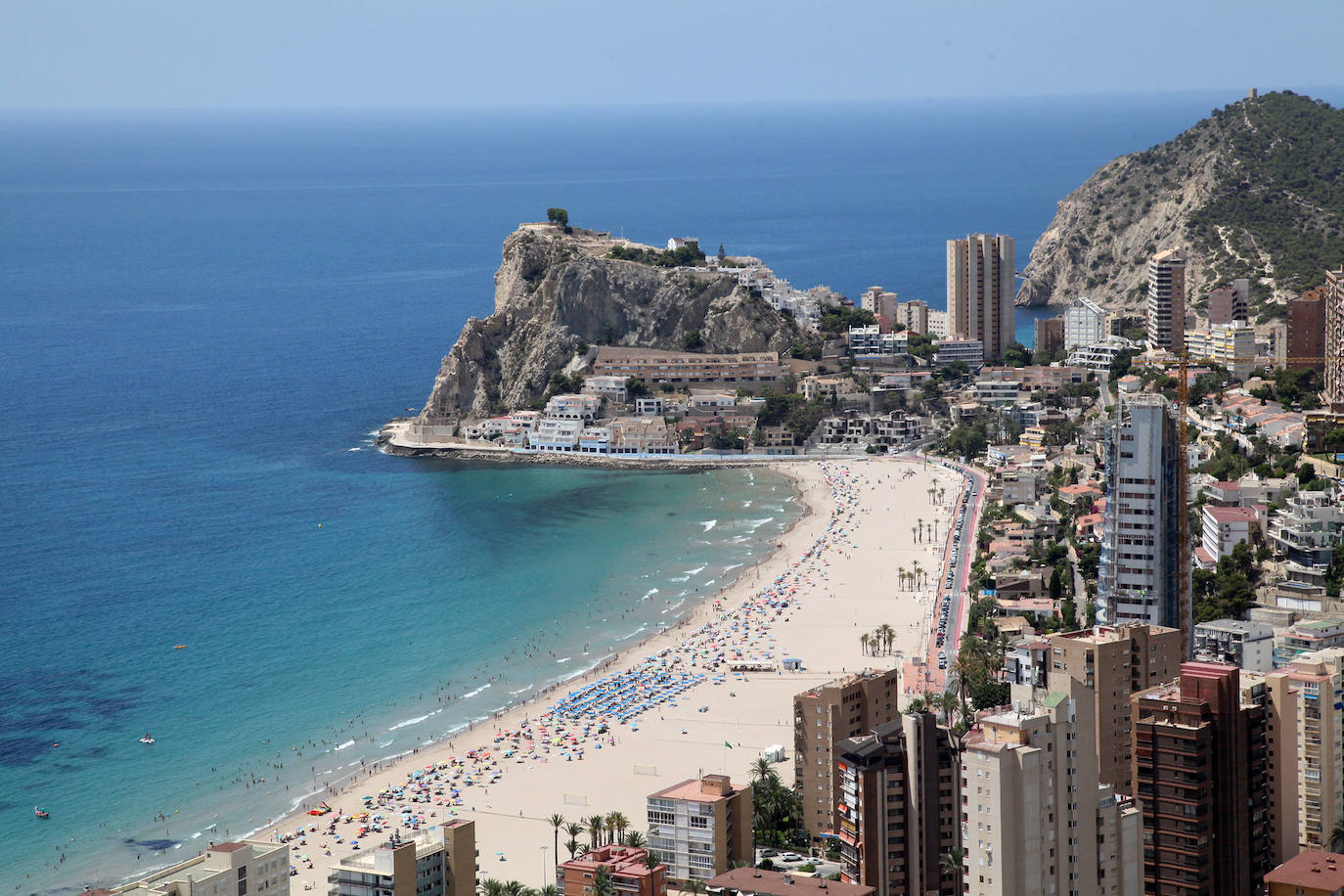 Fotos: Playas de Benidorm desde el edificio Intempo