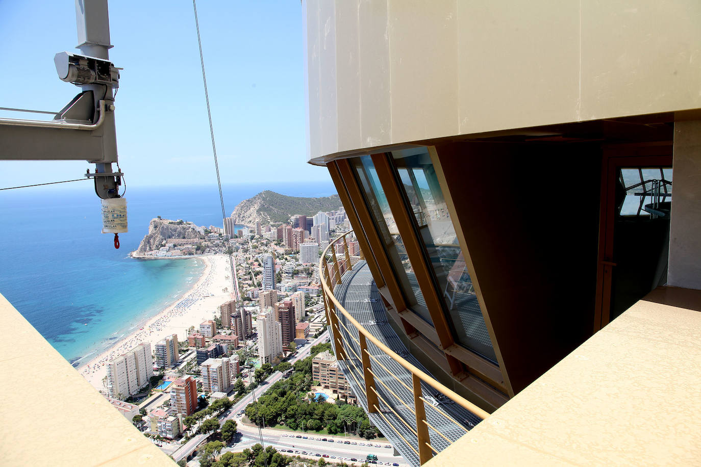 Fotos: Playas de Benidorm desde el edificio Intempo