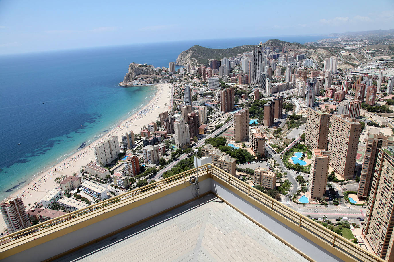 Fotos: Playas de Benidorm desde el edificio Intempo