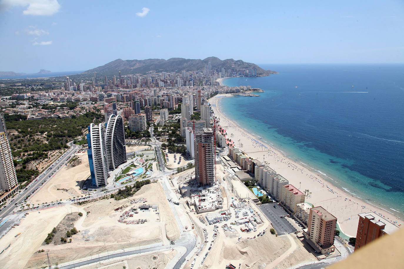 Fotos: Playas de Benidorm desde el edificio Intempo