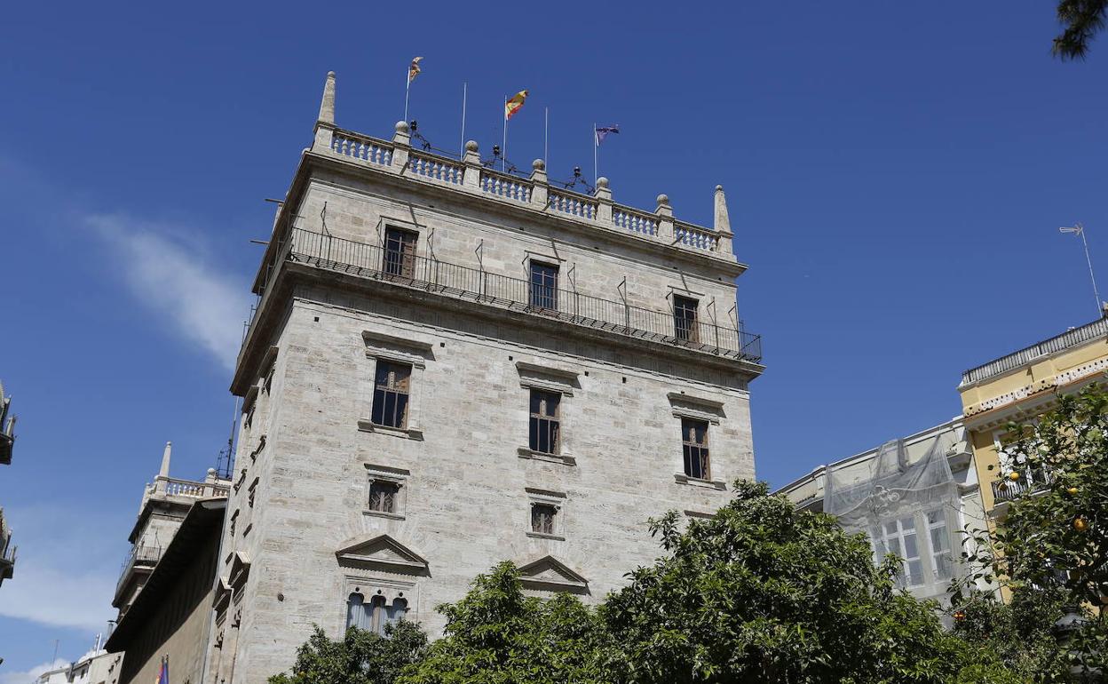 Fachada del Palau de la Generalitat 