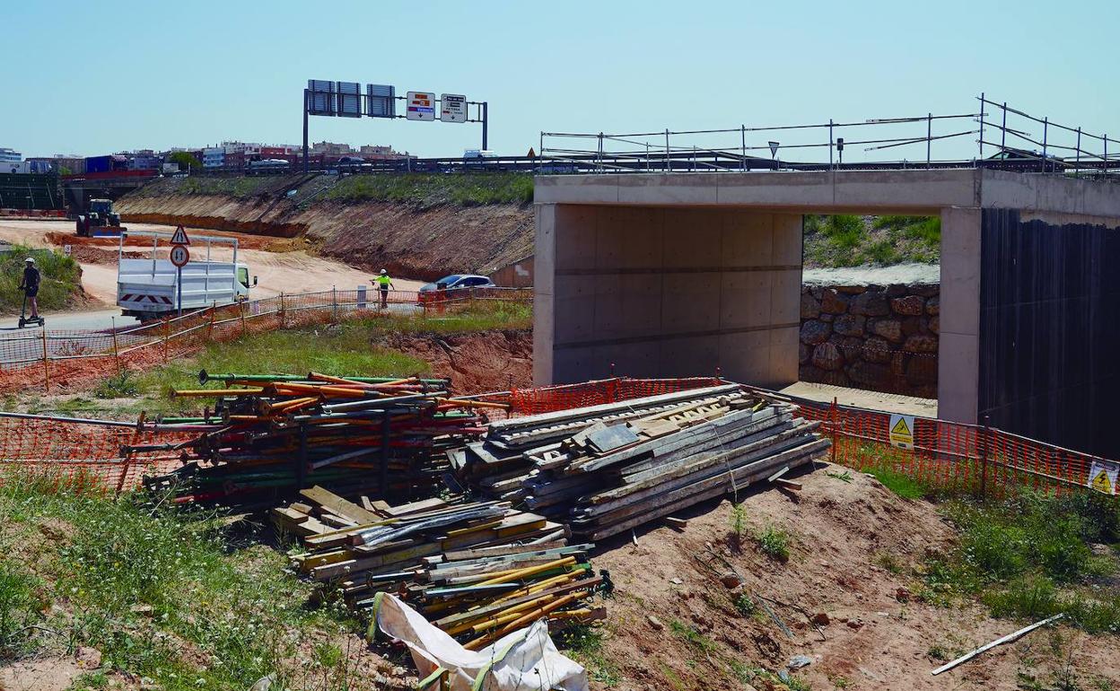 La construcción del túnel. 