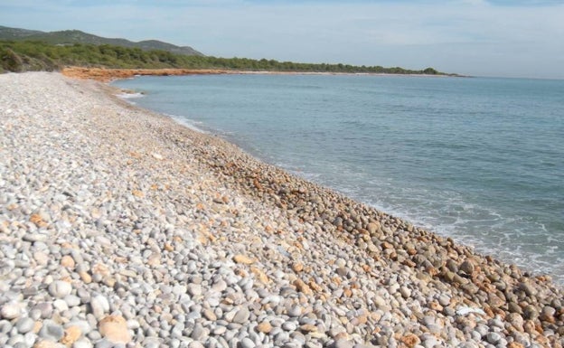 Piedras de la playa Basseta. 