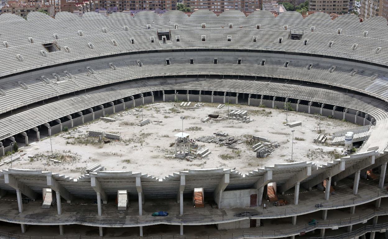 El Nuevo Mestalla es el gran hito de la ATE del Valencia. 