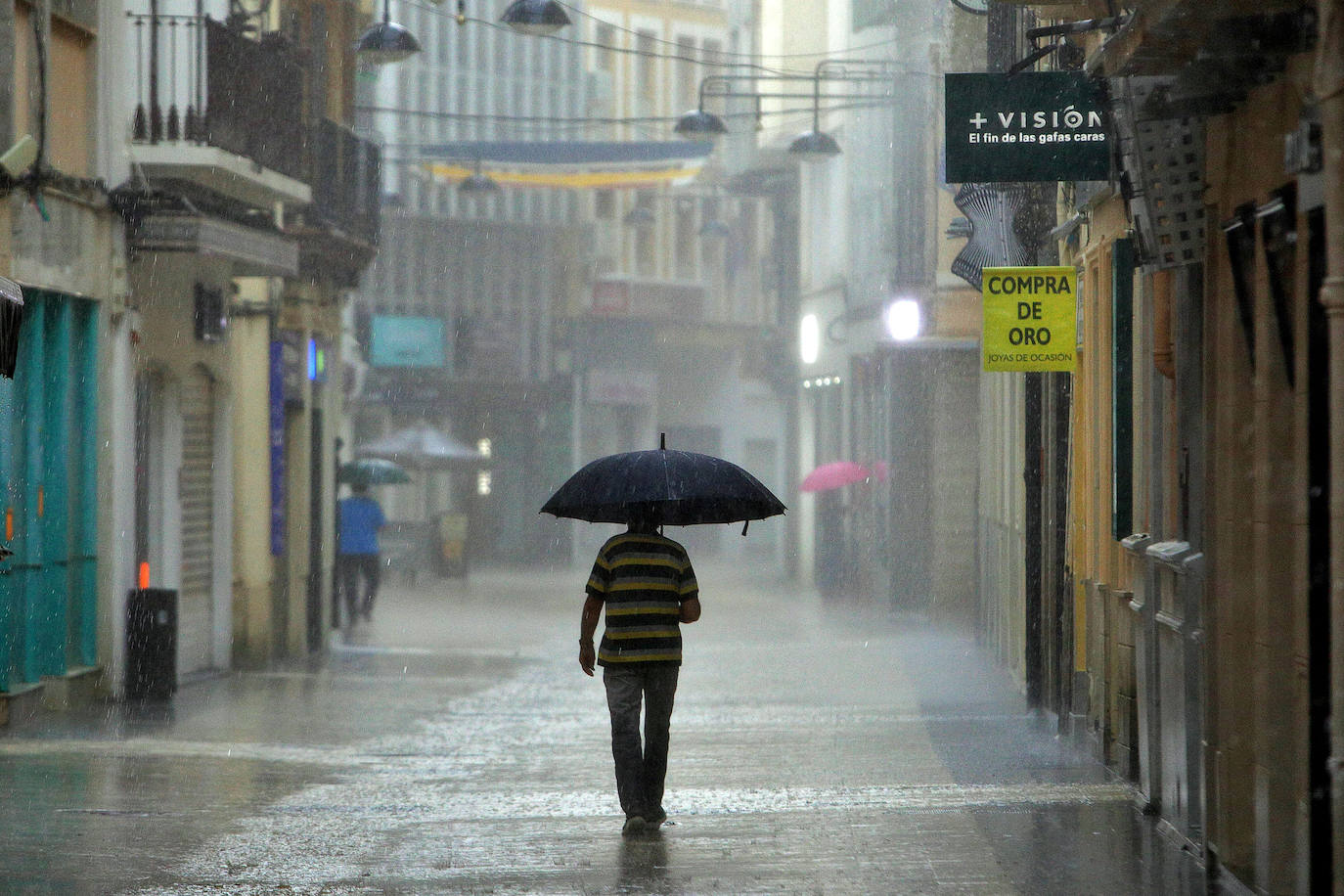 Lluvia en Valencia