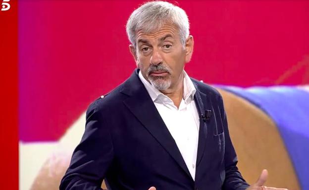 Carlos Sobera: «Antonio David tendrá su oportunidad» de contestar a Rocío Carrasco en Mediaset