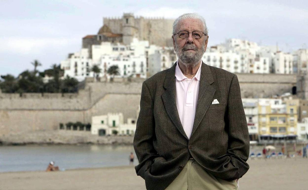 Berlanga, en Peñíscola, donde rodó 'Calabuch' y 'París Tombuctú'. 