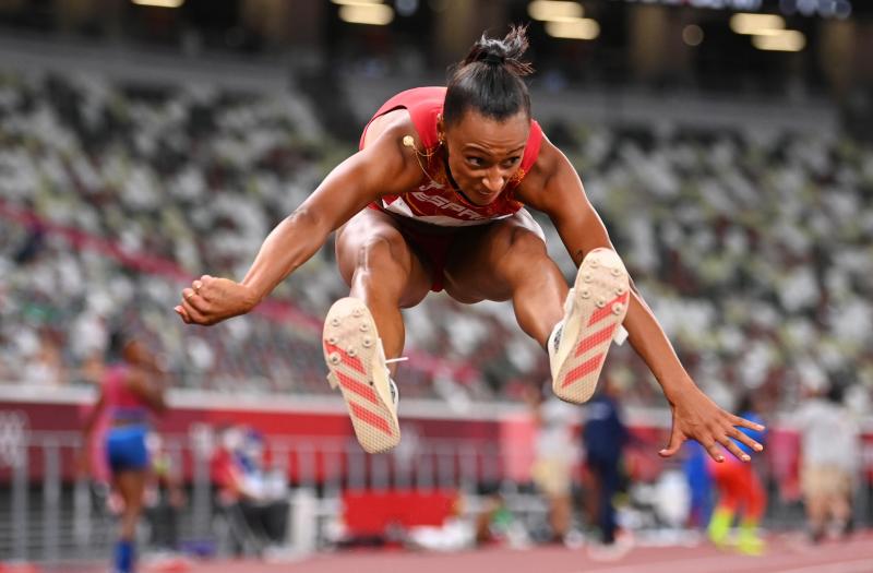 Fotos: Ana Peleteiro, bronce en triple salto