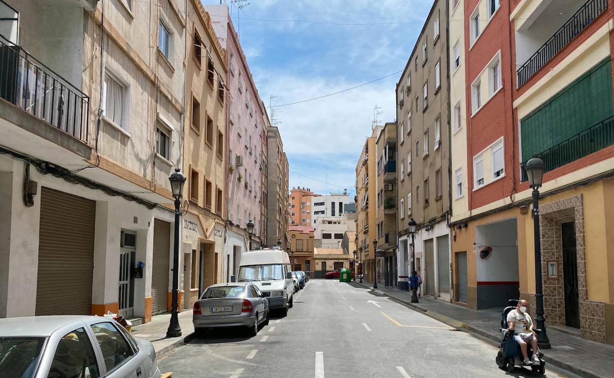 Una de las calles que contempla el programa. 