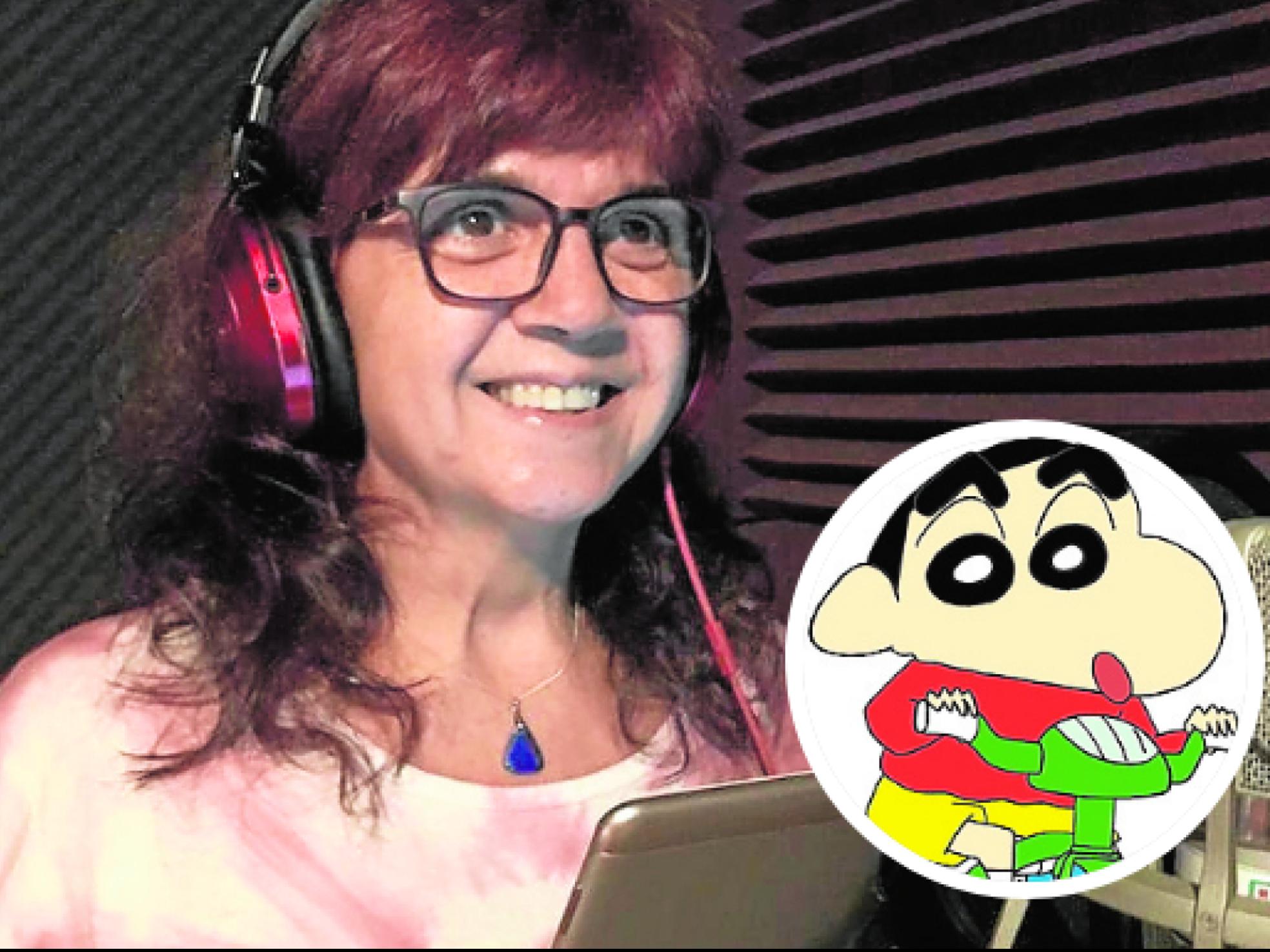 La actriz alcoyana Julia Sorlí pone voz a Shin Chan. 