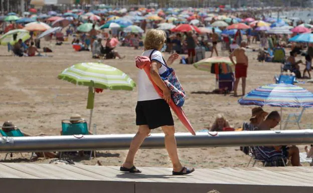 Cómo están hoy las playas de Benidorm