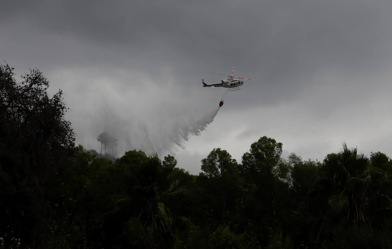 Incendio en Rafelguaraf (agosto 2021). 