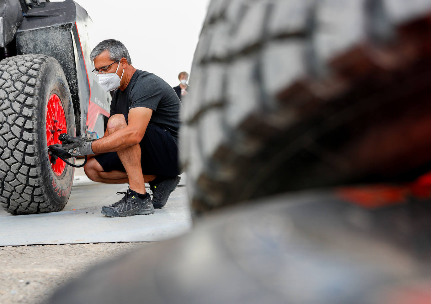 Fotos: El prototipo de Audi para el Rally Dakar completa ocho días de pruebas en España