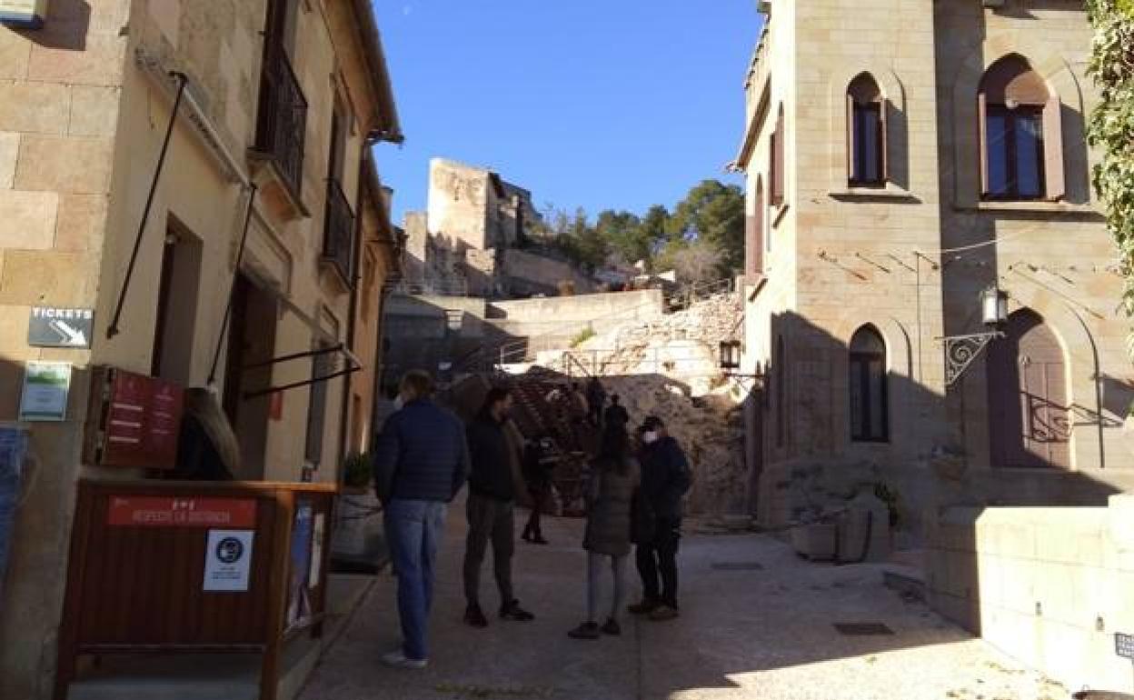 El castillo de Xàtiva ha registrado un total de 3.600 visitante en la Fira d'Agost. 