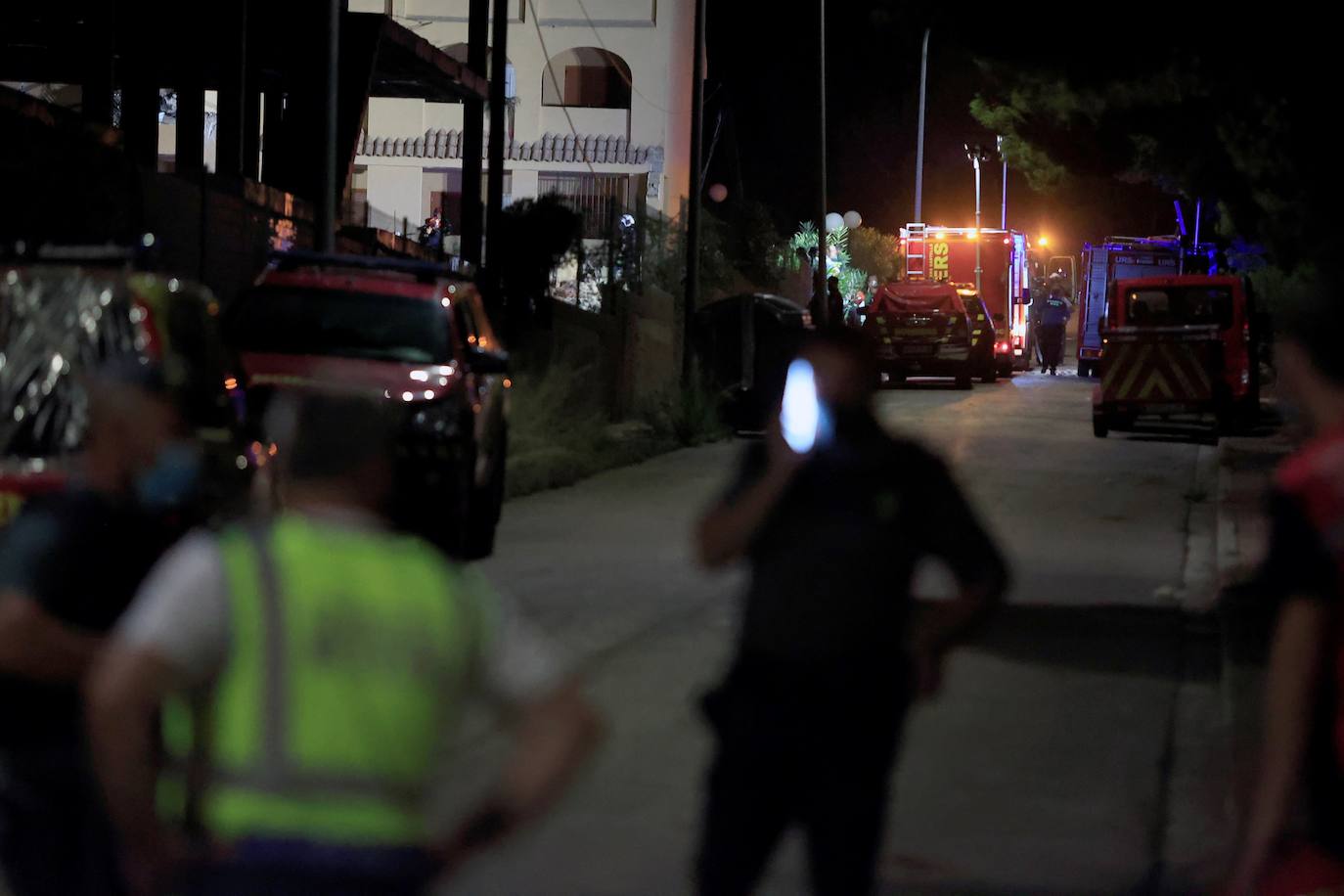 Fotos: Un edificio se derrumba en Peñíscola