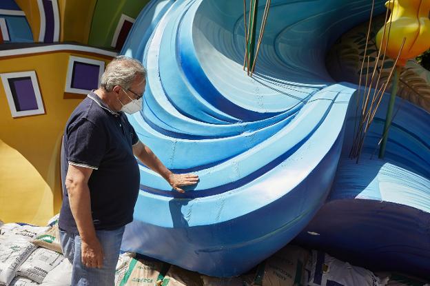 Tormentas y poniente con fuerte calor marcarán la plantà de las Fallas más insólitas