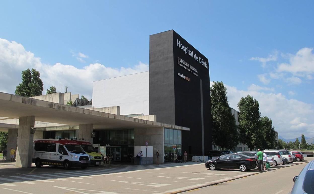 Zona de Urgencias del Hospital de Dénia. 