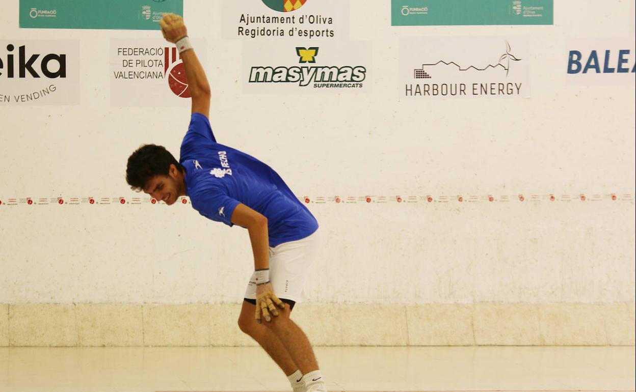 Vercher, uno de los pilotaris que jugará la gran final 