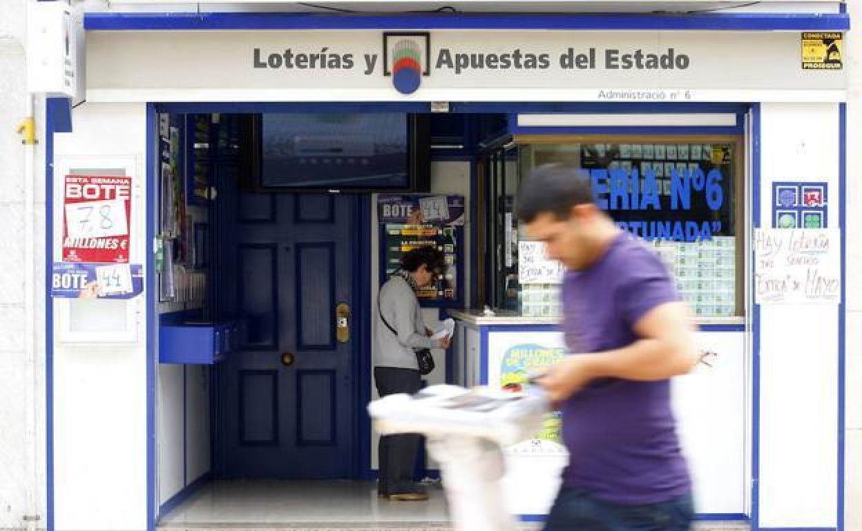 Una administración de Loterías y Apuestas del Estado. 