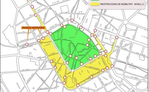 Calles cortadas en Valencia en Fallas en 2021 y dónde está prohibido aparcar