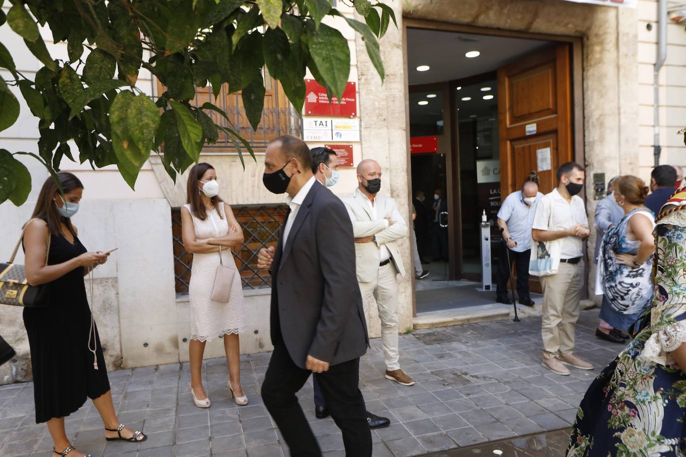 Dalmau, en la entrega de Premios Especialisim 2021 del Colegio de Administradores de Fincas de Valencia-Castellón. 