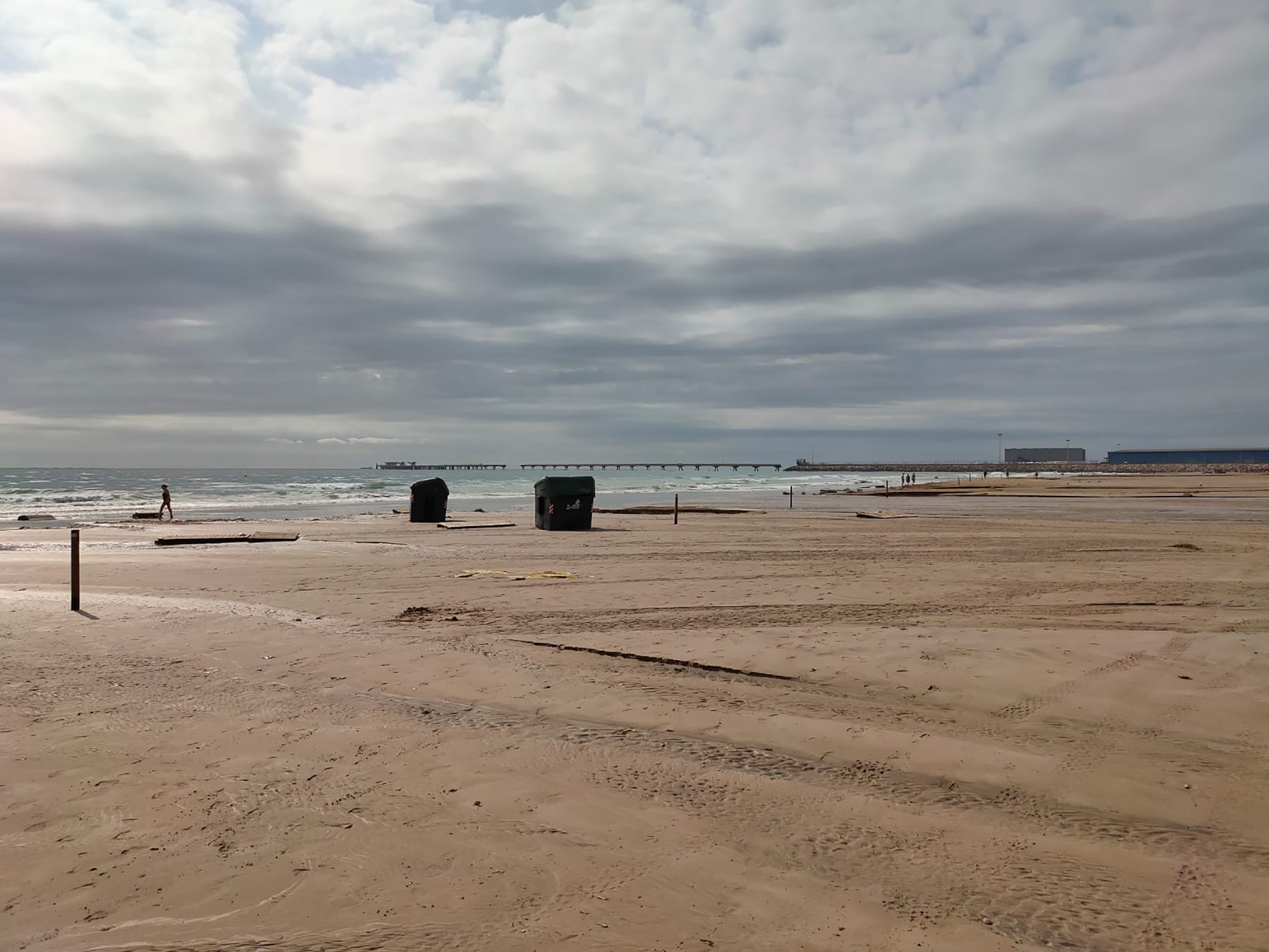 Los efectos de la lluvia en Sagunto