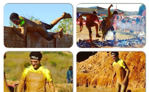 Sagredo no dudo en participar en la sufrida y divertida Spartan Race celebrada en Paterna. 