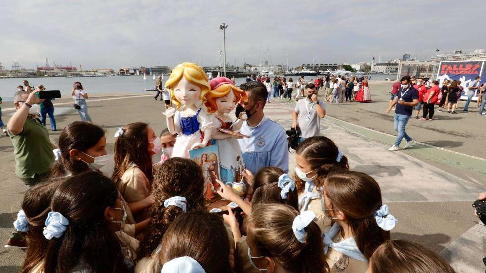 La falla Almirante Cadarso consigue el Ninot Indultat Infantil de las Fallas 2021