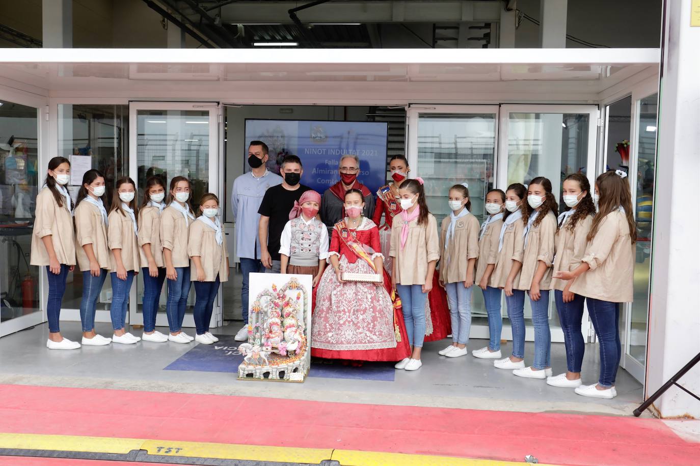 Fotos: La falla Almirante Cadarso consigue el Ninot Indultat Infantil de las Fallas 2021 por segundo año consecutivo