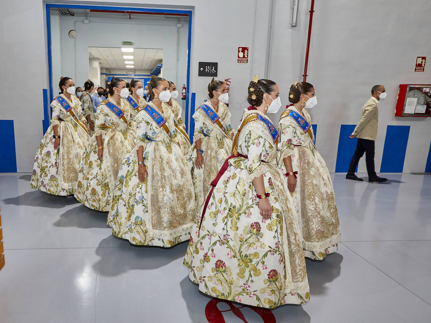 Recepción de la corte de Consuelo Llobell