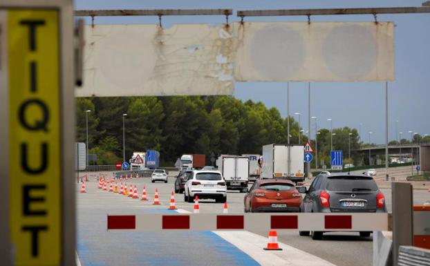 Autopistas en Cataluña.