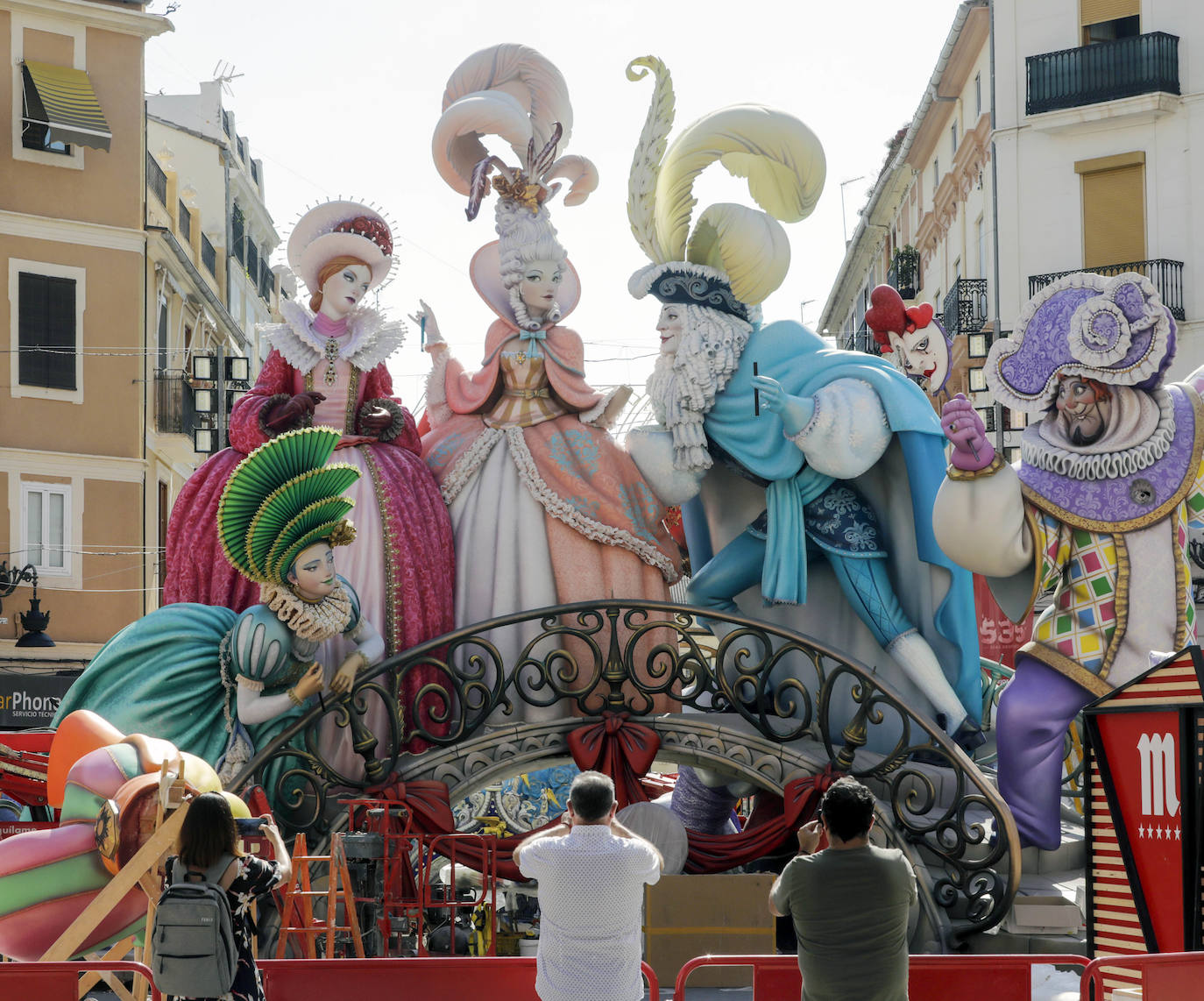 Fallas 2021 | Fotos: Así es la falla Convento Jerusalén-Matemático Marzal