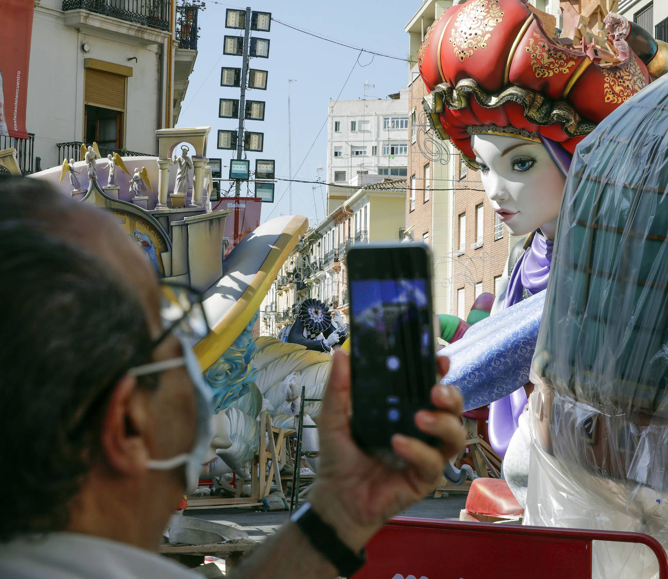 Fallas 2021 | Fotos: Así es la falla Convento Jerusalén-Matemático Marzal