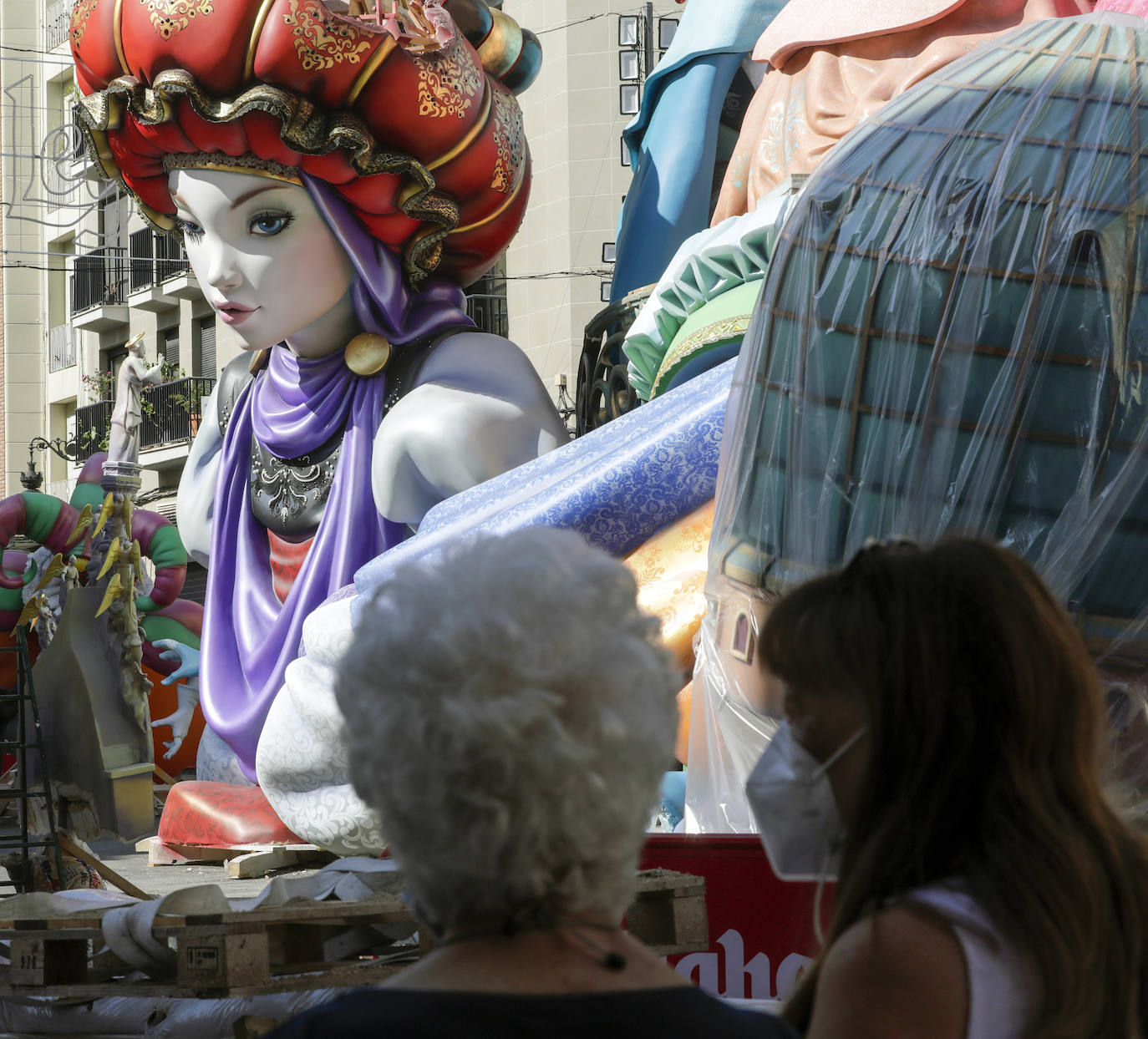 Fallas 2021 | Fotos: Así es la falla Convento Jerusalén-Matemático Marzal