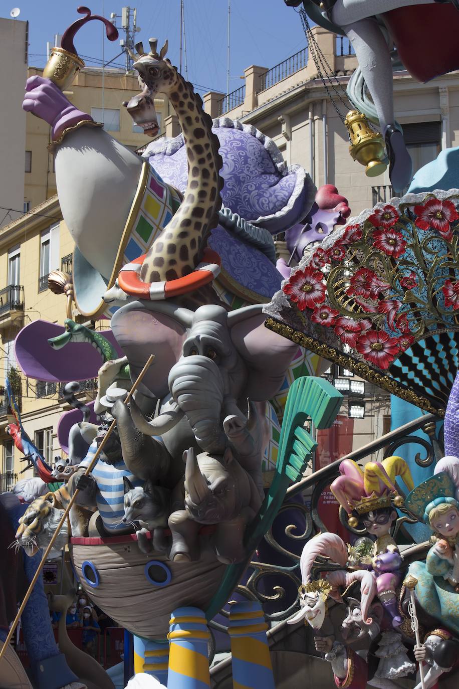 Fallas 2021 | Fotos: Así es la falla Convento Jerusalén-Matemático Marzal