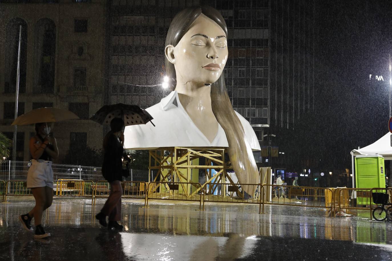 'La Meditadora' sufre daños en la pintura