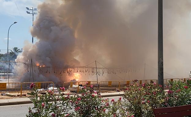 Mascletà de las Fallas 2021 | Vídeo: Así ha sido la mascletà de Nadal-Martí en Zaidía