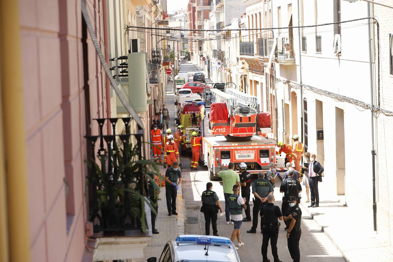 Fotos: Un hombre mata a cuchilladas a su madre en Moncada