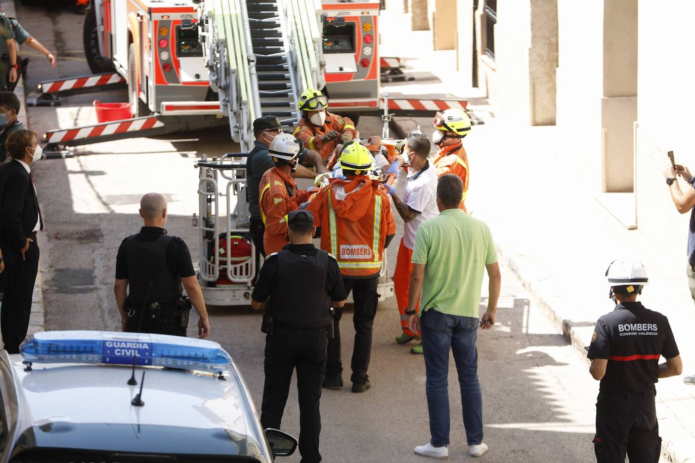 Fotos: Un hombre mata a cuchilladas a su madre en Moncada