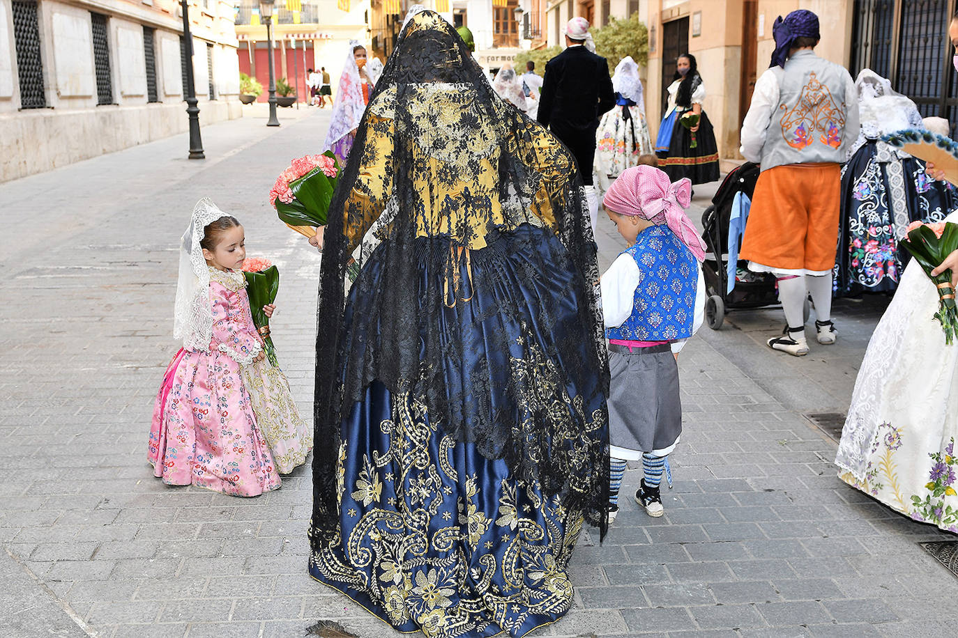 Fotos: Búscate en la Ofrenda de este sábado 4 de septiembre por la calle Caballeros de Valencia