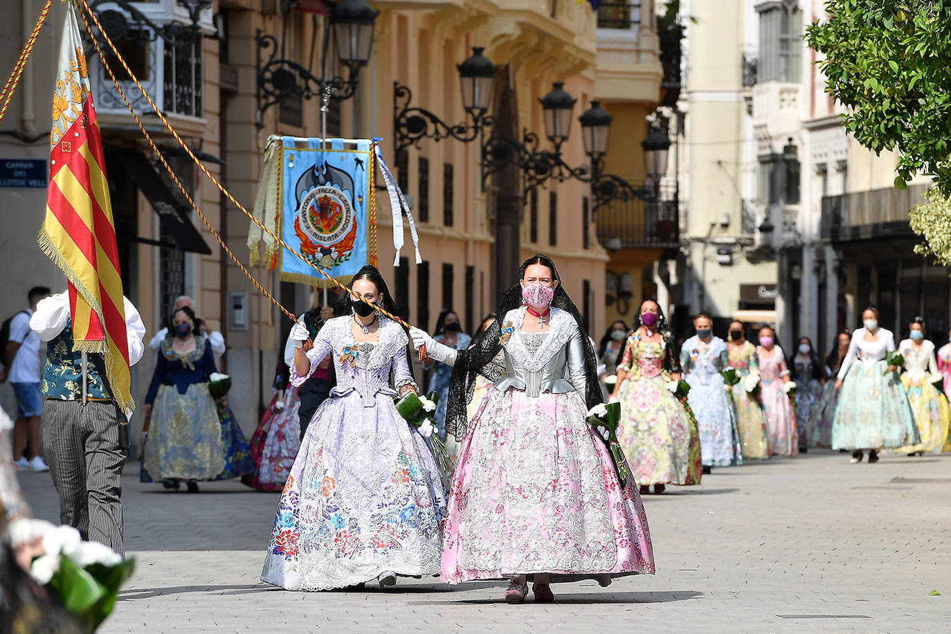 Fotos: Búscate en la Ofrenda de este sábado 4 de septiembre por la calle Caballeros de Valencia