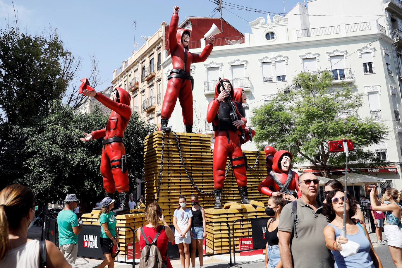 Fotos: Fallas 2021: El ambiente fallero inunda las calles de Valencia